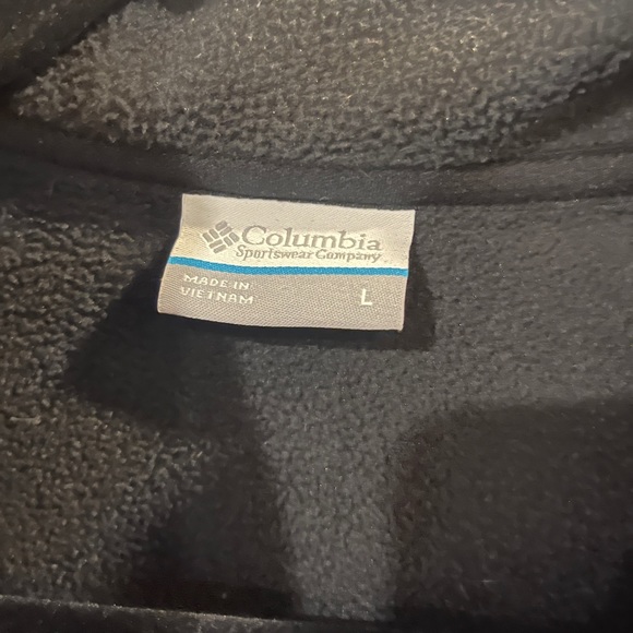 Men's Columbia Fleece lined soft shell jacket, size L, NWOT - Picture 3 of 3